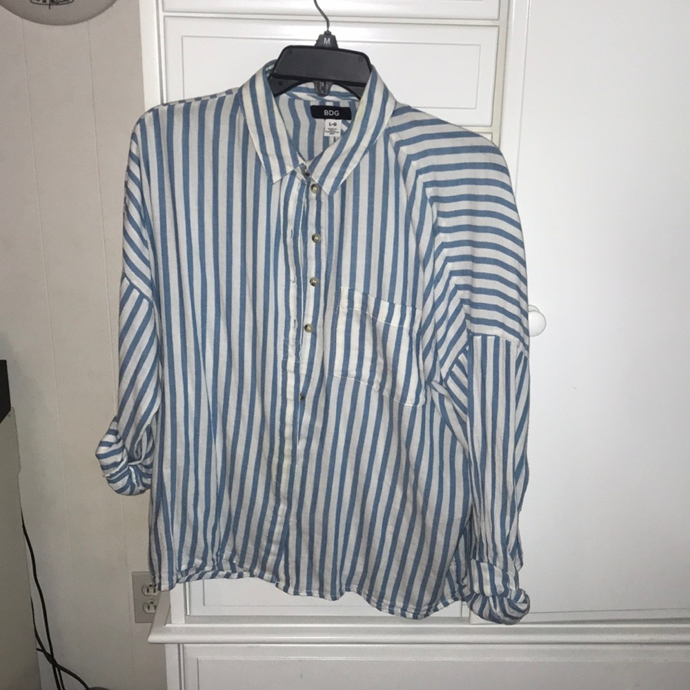 Large BDG button down